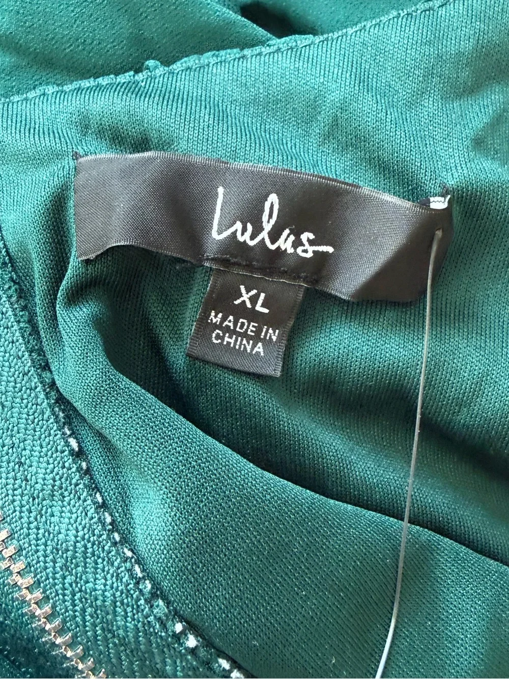 NWT Lulus Vivid Imagination Emerald Green Cutout Maxi Dress Size XL